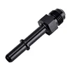 6AN Fuel Adapter Fitting to 3/8 GM Quick Connect Male LS EFI BLACK