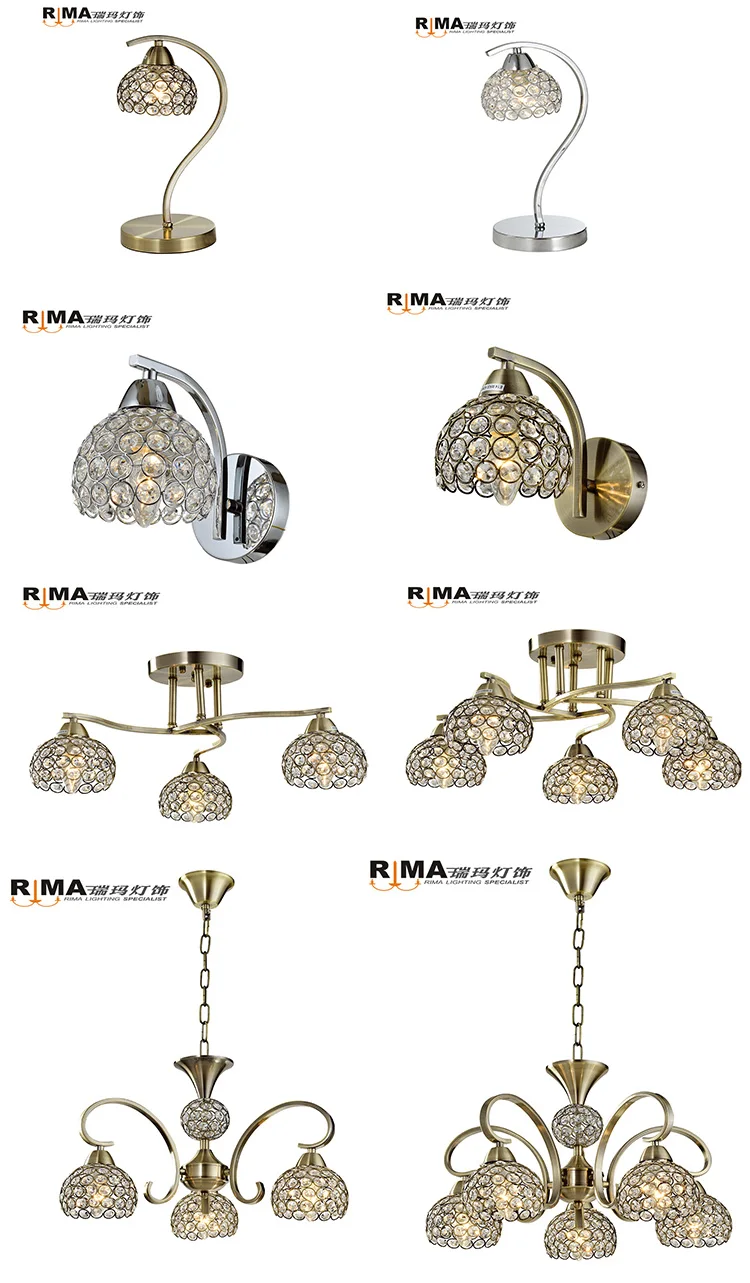 RM1426 Home Fabric Lamp shade Matt Black Modern fancy Wall Lamp