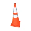 Wholesale Traffic road Red reflective collapsible safety cone