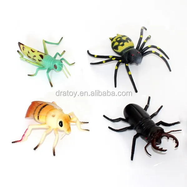 plastic insects toys