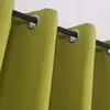 Bedroom Window Blackout Curtains Polyester Curtain Panels 42x63 Grommet Top Thermal Window Drapery Decorative for Living Room