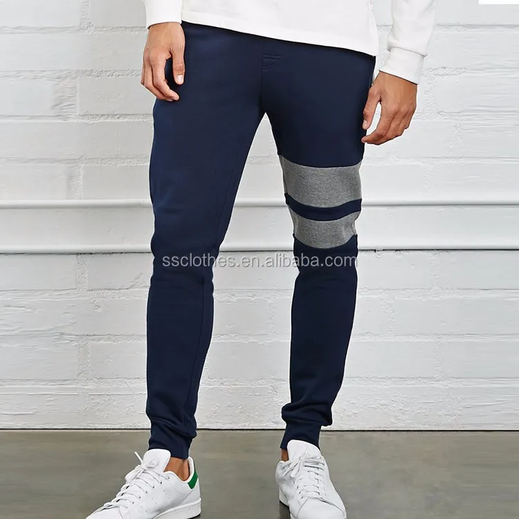 blue sweatpants outfit men