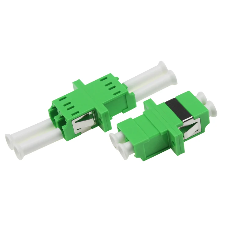 Lc/apc Fiber Coupler Adaptor Single Mode Adapters Multimode Om4 Duplex