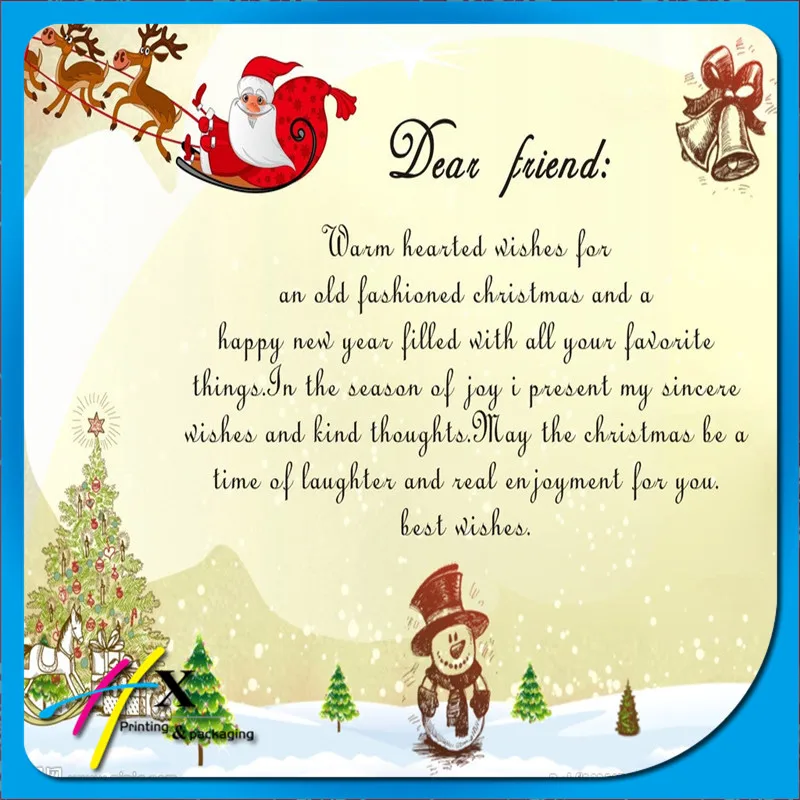 Delicate Beautiful Christmas Cards For Your Friends Buy Greeting 