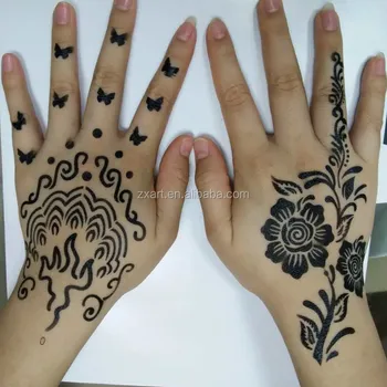 India Type Airbrush  Henna  Sticker Henna  Tattoo Stencil 