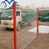 Guangzhou factory the round used pvc coated or galvanized fence post for sale