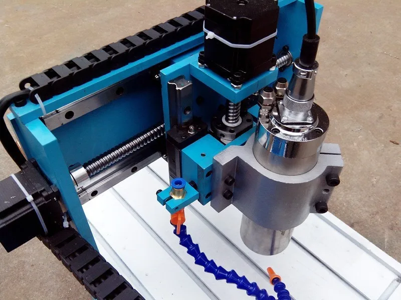 1.5KW CNC Router 6090 3 Axis Linear Guide Rail CNC Machine For Wooden Stone Metal Engraving