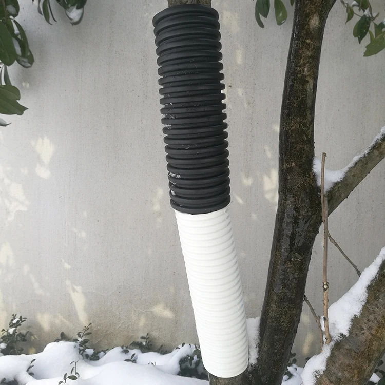 Black Weatherproof Pp Corrugated Plastic Tree Guards,Tree Protectors