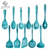 New design non-stick Silicone cooking utensil set with Unique pattern
