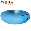 Round inflatable bungee trampoline inflatable water floating playground