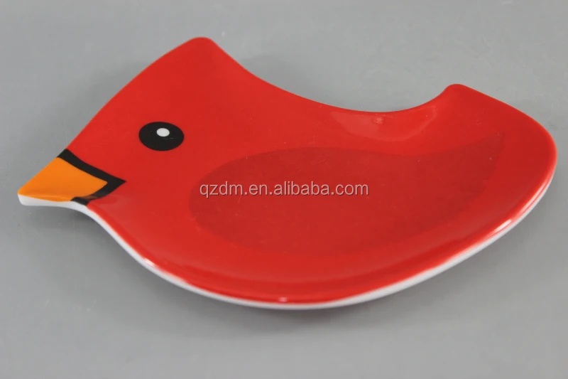 Originality Melamine Owl plate , Plastic Dessert Dishes