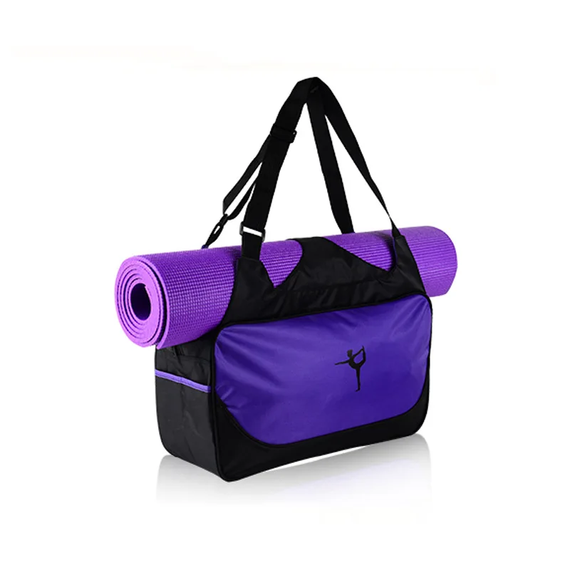 Multifunction Canvas Yoga Bag Yoga Mat Carry Bag With Custom Logo