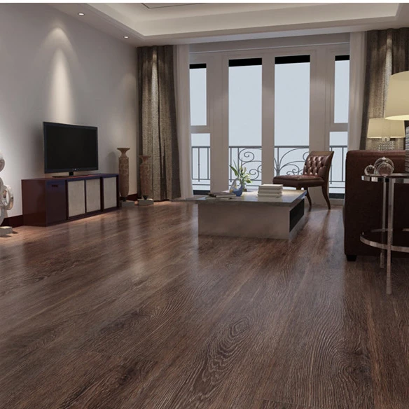 Wood Grain Simple Color Surface Treatment Loose Lay Luxury Vinyl