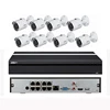 Dahua NVR Kit DVR 8Ch 8PoE 1PC-NVR2108HS-8P-S2&8PCS-IPC-HFW1120S H.264+/H.264 Up to 6Mp Video Recorder IP Camera IR 30M