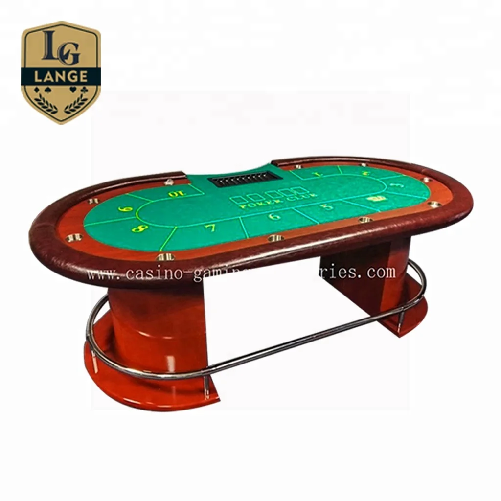 Gambling Table Used Texas Poker Table With Drink Holder And Replaceable