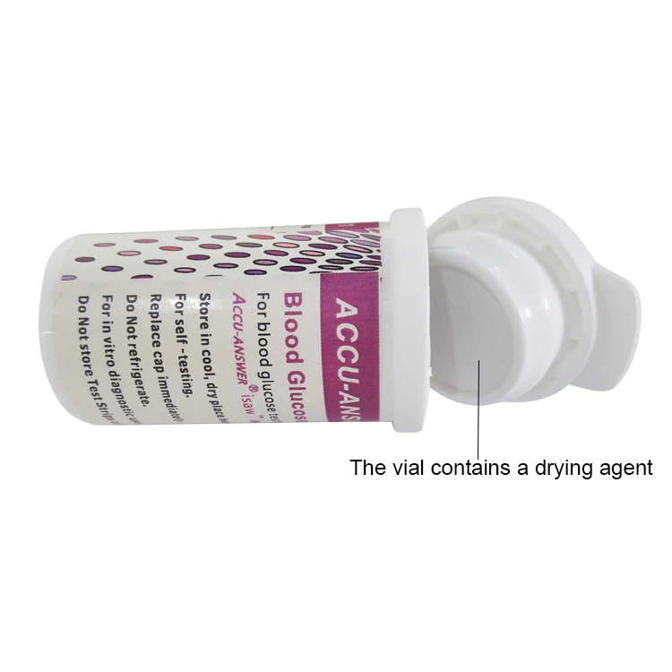 ACCU ANSWER blood glucose test strips for diabetes