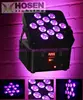 RGBAW wireless dmx rechargeable battery powered led slim par/wireless dmx led flat par/wireless par can