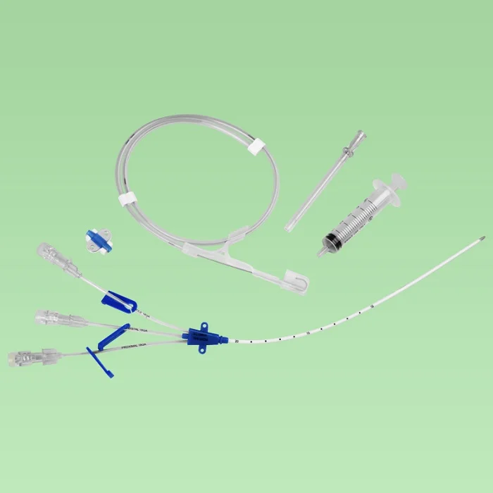 Disposable Medical 3 Lumen Cvc/ Central Venous Catheters Kit - Buy 3 ...