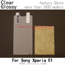 2x Clear Glossy LCD Screen Protector Guard Cover Film Shield For Sony Xperia E1 / E1 dual D2105