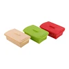 Rectangle Vegetable Safe Silicone Steamer Microwave Steamer