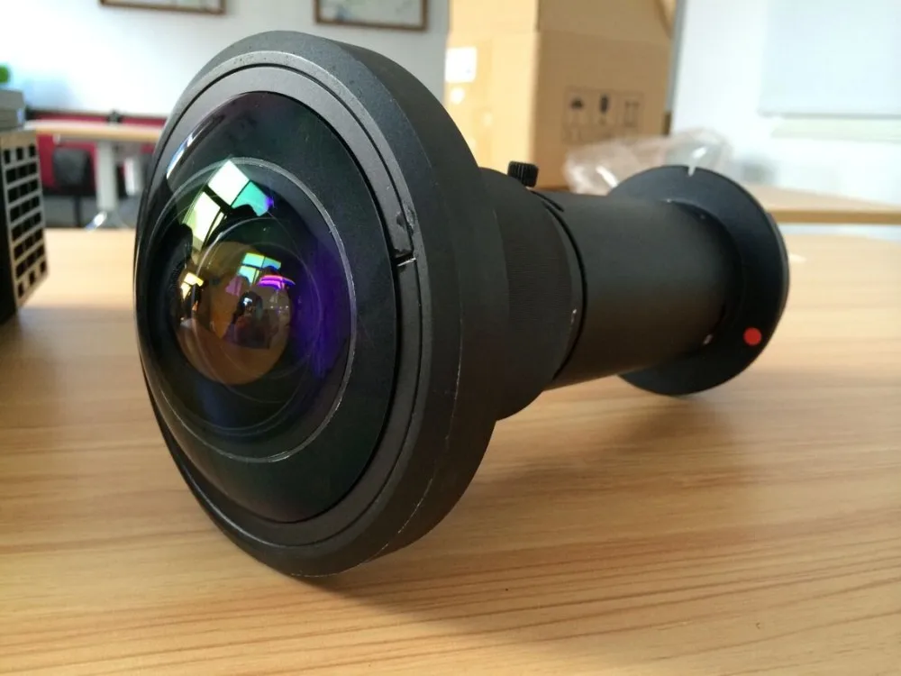 Dome Sphere Projection Fish Eye Lens 2020 Factory High Quality 180 Degree For Panasonic
