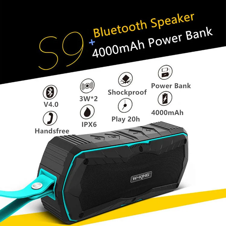 Audio Challenges 360 Sound Wireless Speaker for Sport