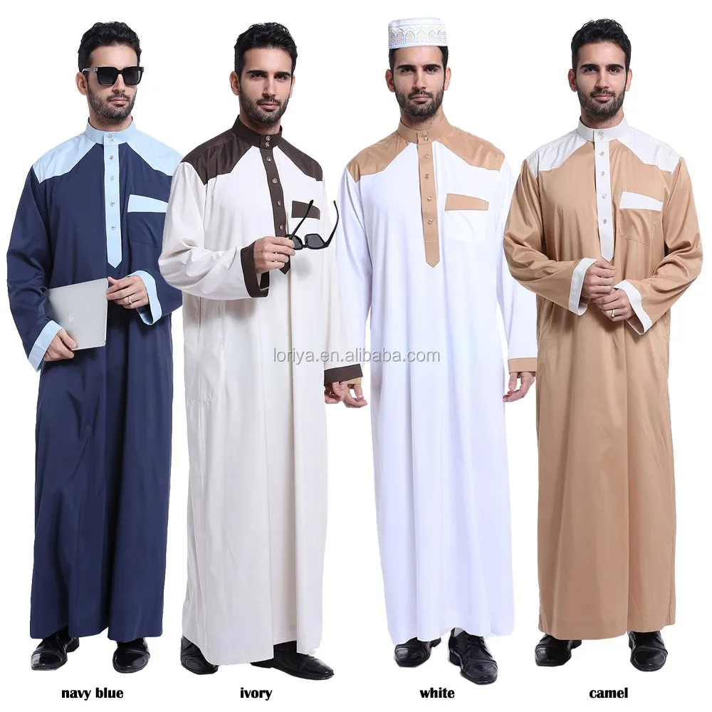 New Models Abaya In Dubai Men's Muslim Dress High Quality Arab Best Price Kaftan Jubah Abaya For