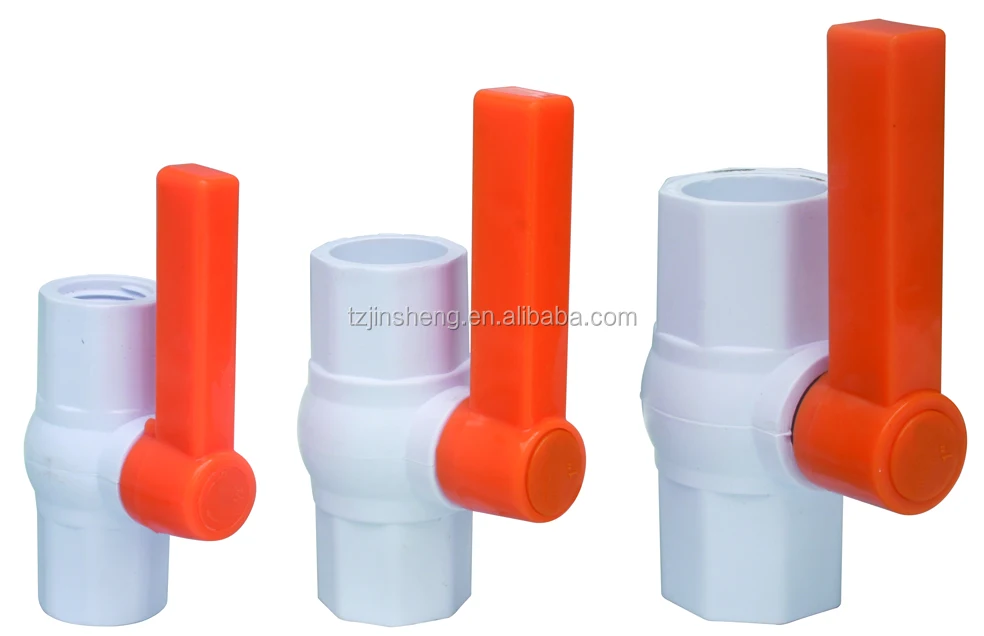 JS BS Thread 1" UPVC Foot Valve