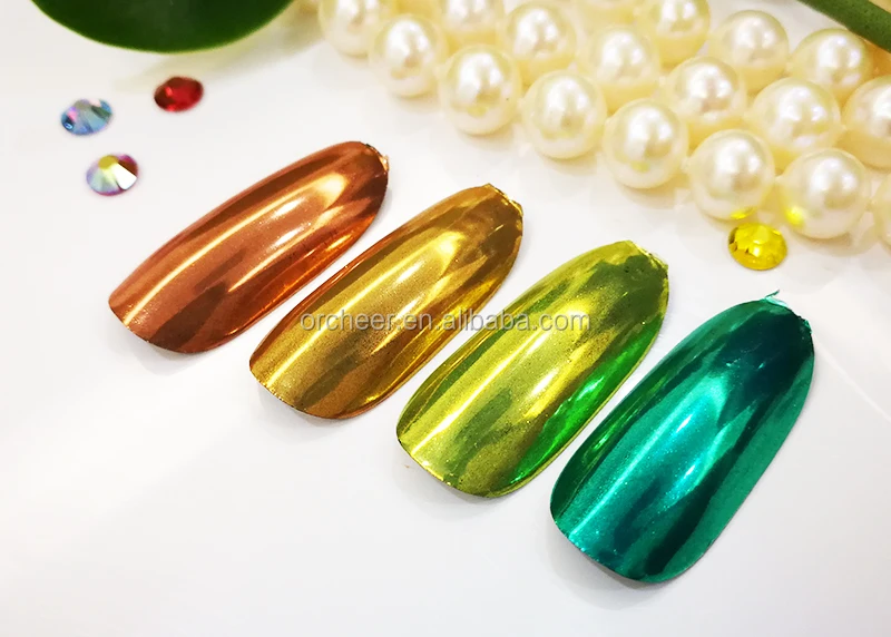 Mirror effect nail powder3