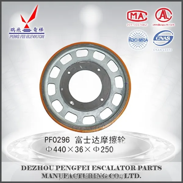 Fujitic friction wheel for 440*36*250 with the high quality product