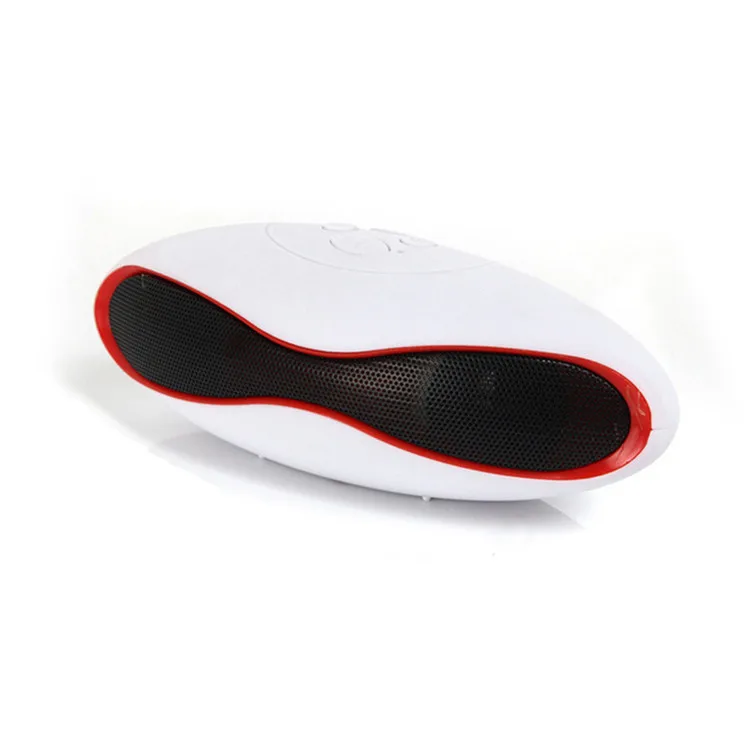 Mini X6 Portable Wireless Bluetooth Speakers Hifi Boombox Audio Music Player Subwoofer Rugby Ball Speaker for Phone Car