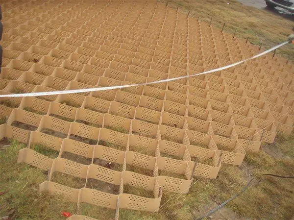 Hdpe Cellular Geocell Gravel Grid Used For Road