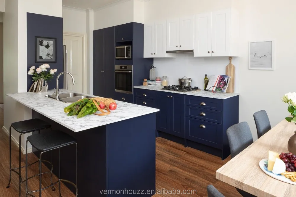 2019 Vermonhouzz Flat Pack Customized Kitchen Design Shaker