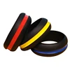 Drop shipping Fashion Active men Wedding Ring Silicone Finger Rings with debossed red line