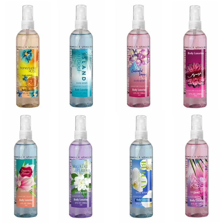 Body Luxuries Brand Flavored Lower Price Body Spray With Honeysuckle 