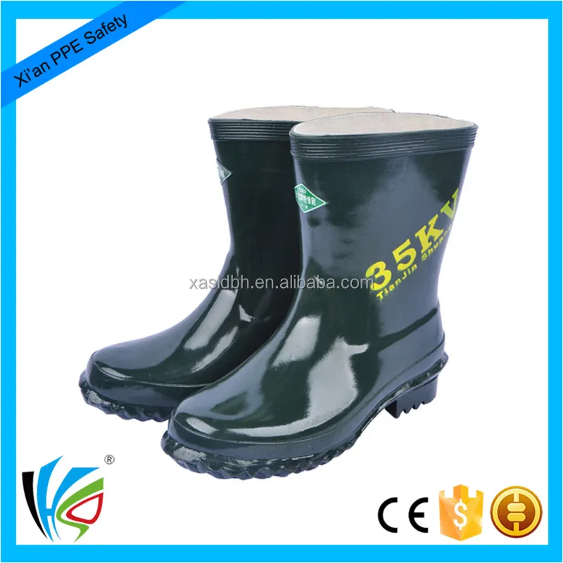 insulated safety toe rubber boots