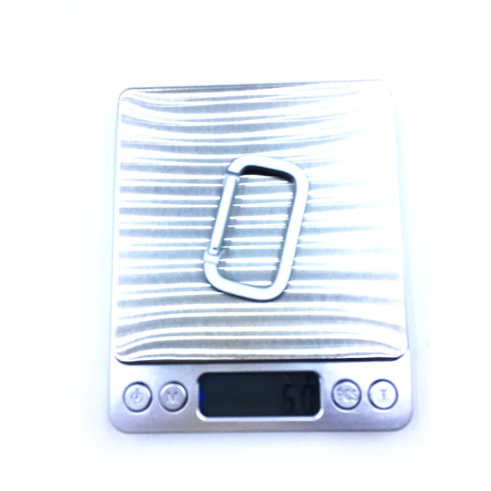 Square-shaped Aluminum Carabiner Outdoor Multi-function Metal Key Chain Hook