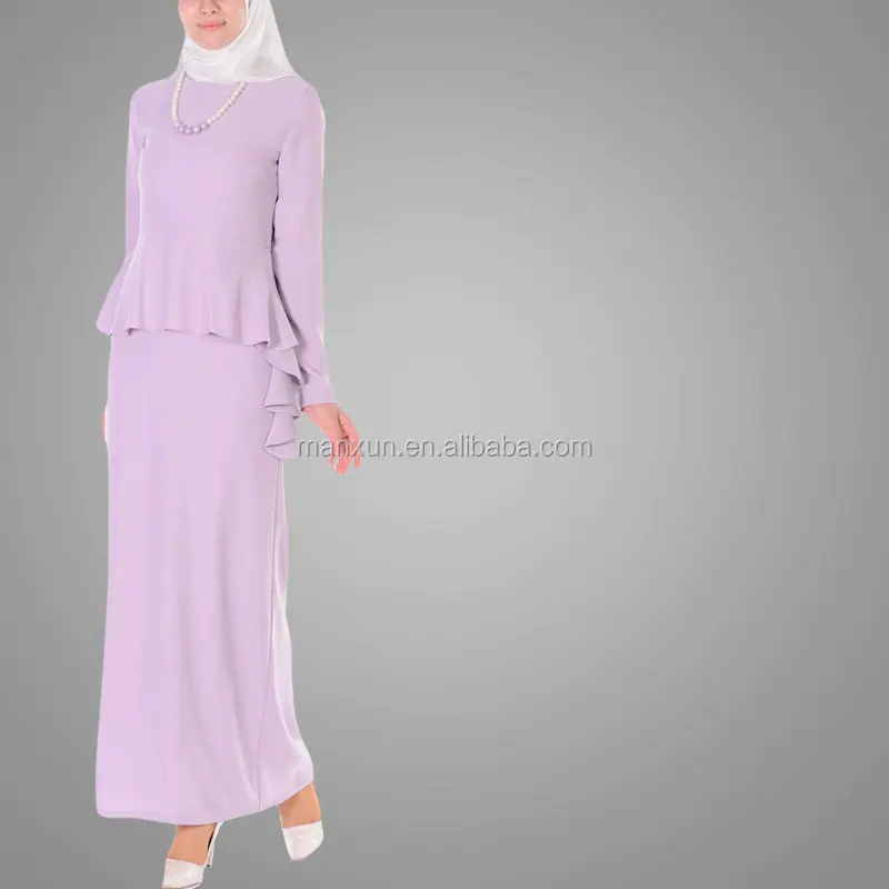 Terbaru Wanita Islam Gaun Pakaian Muslim Di Malaysia Baju Desain Sederhana Ungu Baju Kurung Polos Melayu Kurung Buy Modern Pakaian Islamic Abaya Islamic Pakaian Polos Islamic Pakaian Baju Kurung Product On Alibaba Com