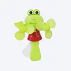 Dynamo toy mini fan green frog 6 blades mini fan