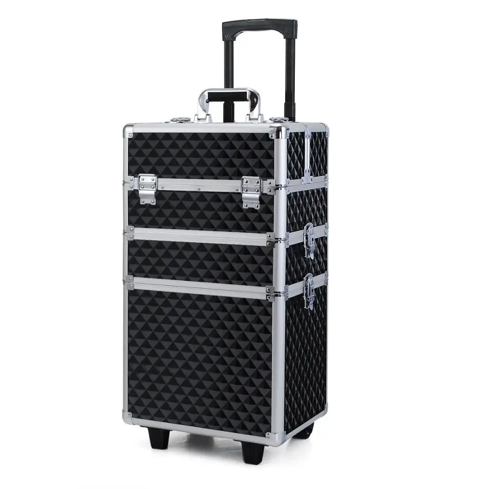 trolley cosmetic vanity case