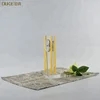 Alibaba website high quality rectangular clear acrylic clock