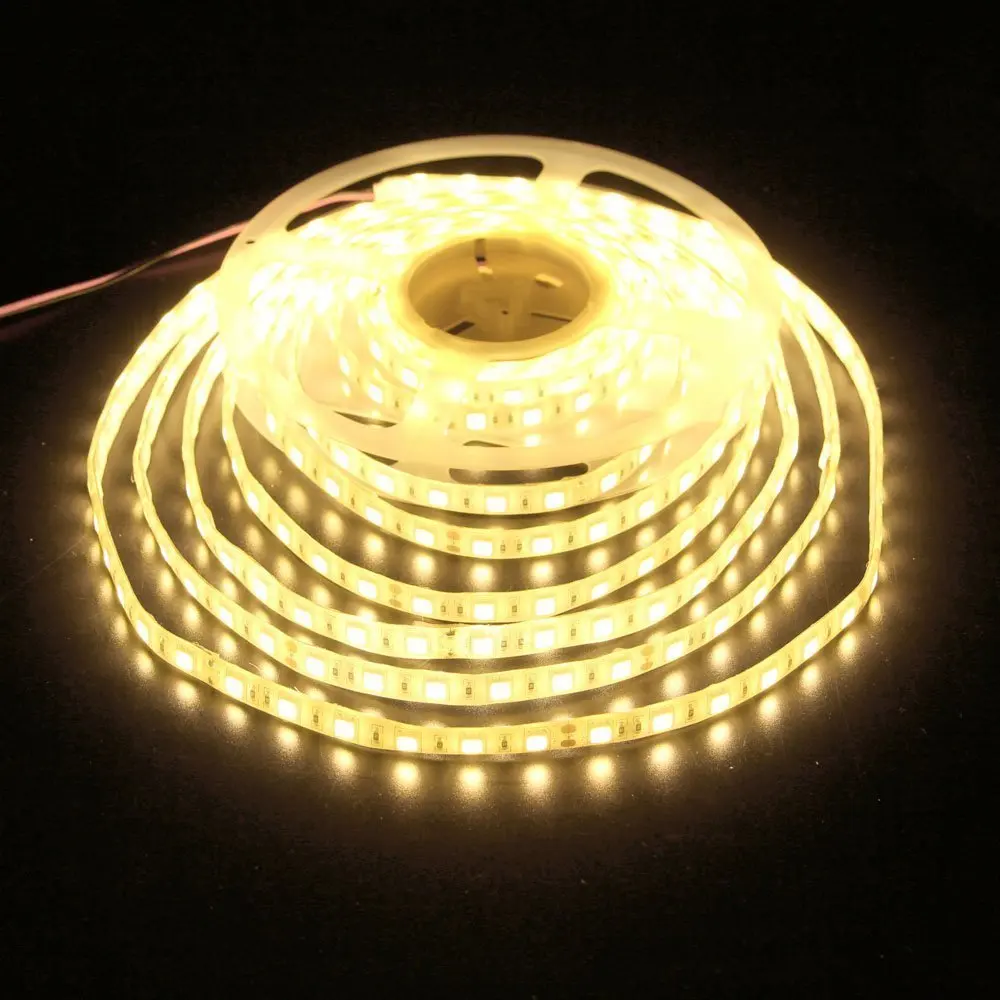 UL(E477884) strip lights,LEDMY IP62 waterproof strip lights,LedTape,led strip,strip lights DC24V 5050-300Leds strip lights, led strips for commercial and project, IP62Warm White 3000K 16.4FT/5M