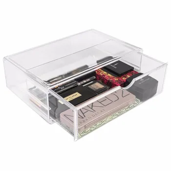 Acrylic Cosmetics Makeup Jewelry Storage Organizer Jewelry Box