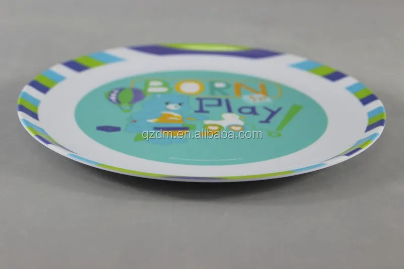 20cm Melamine Kid's Plate Cake plate snacks plate