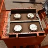 QMR2-40 Small manual hand press compressed concrete earth block brick making machine