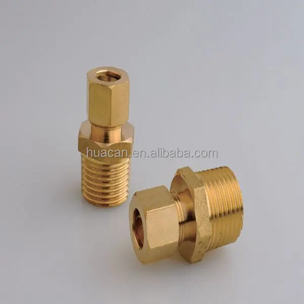 10mmx10mm Straight Compression Connector copper pipe Joint Coupling Gas WaterLPG 