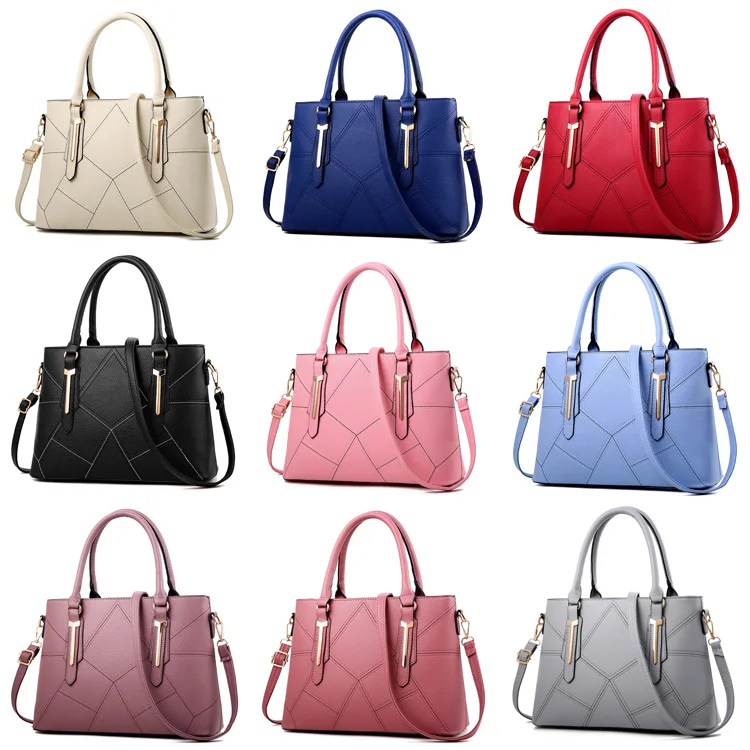 Leather Tote Bag Lady Handbag Top-handle Bags - Buy Leather Tote Bag ...