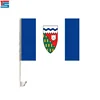 Customized Design Digital printing 75D polyester Northwest Territories Car hood windows flag banner