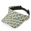 Adjustable digital printing dry fit sport visor hat cap ,running sun visor
