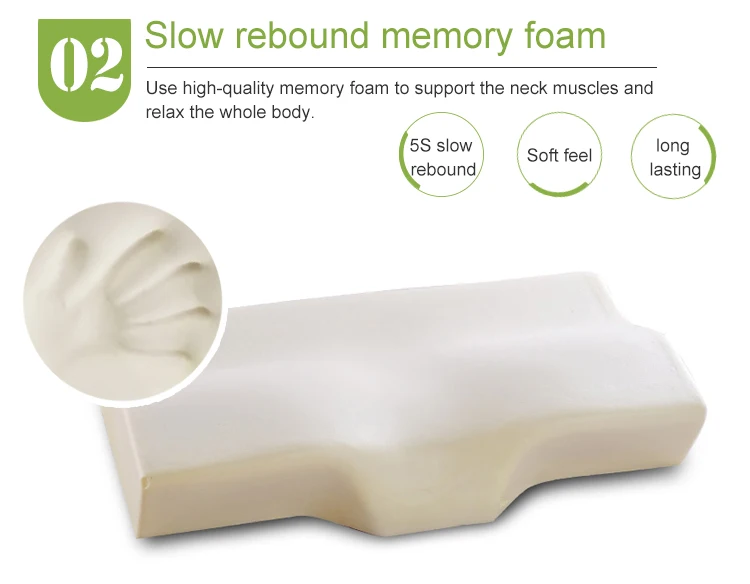 thin memory foam pillow